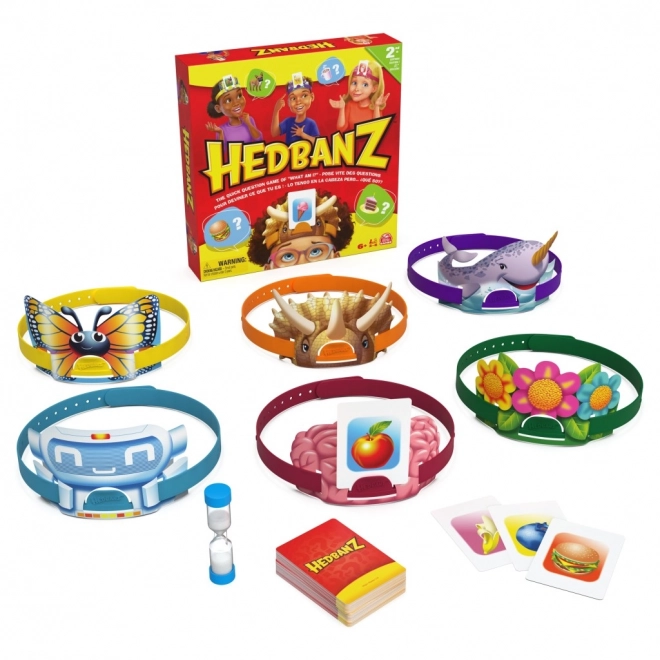 Jeu de société Hedbanz - devinez les personnages et les objets