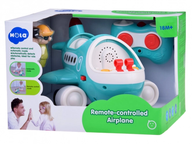 Avion interactif avec pilote
