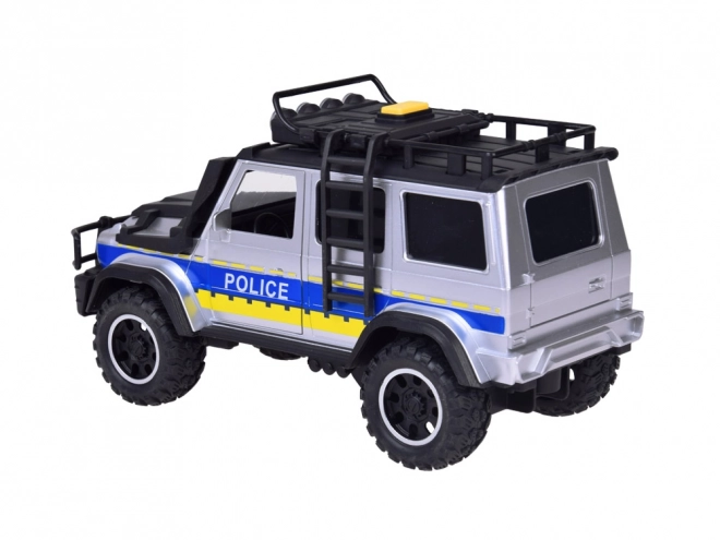 Voiture de police tout-terrain avec lumières et sons