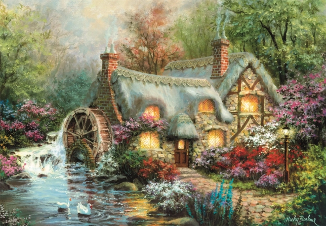 Puzzle 1500 pièces Abri Compact à la campagne
