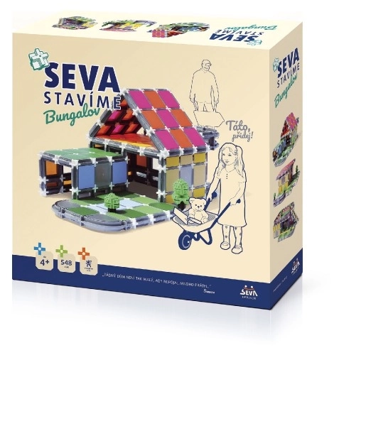 Jeu de construction SEVA Construisons un Bungalow