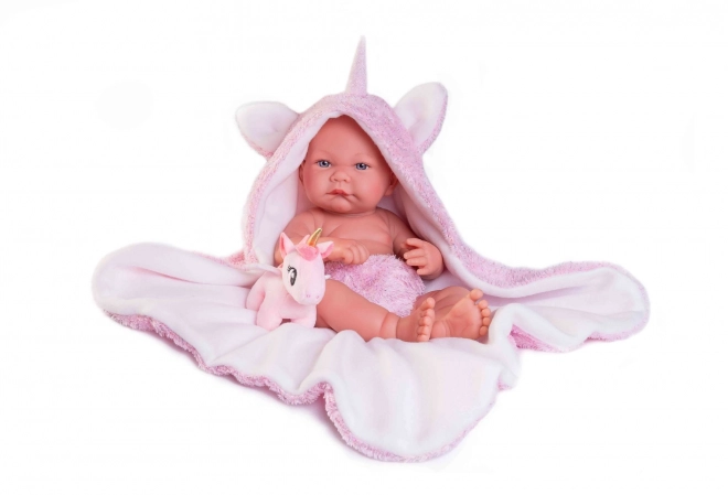 Antonio Juan 50086 NICA - poupée réaliste bébé avec corps tout en vinyle - 42 cm