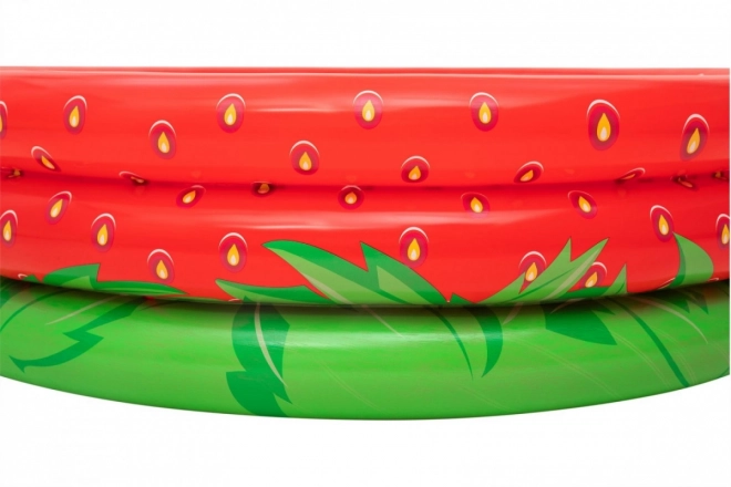 Piscine pour enfants Sweet Strawberry 2+ pataugeoire 160x38cm BESTWAY + rustine de réparation