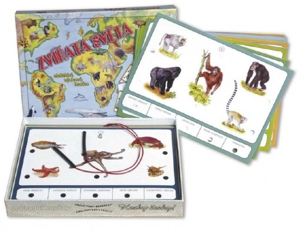 Jeu éducatif - Animaux du monde
