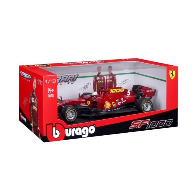 Modèle réduit en métal Ferrari SF1000 F1 2020 Tuscan GP Sebastian Vettel