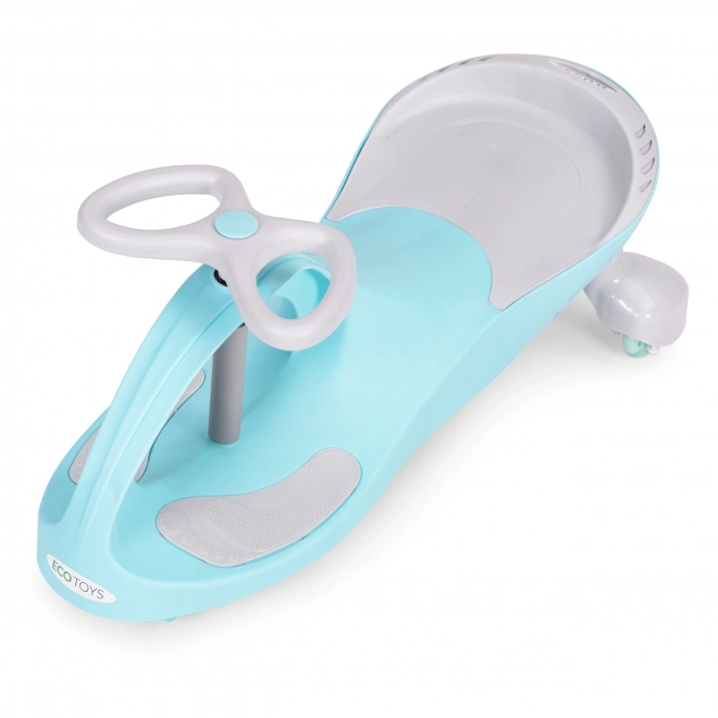 Voiture pour enfants avec roues lumineuses bleue Ecotoys