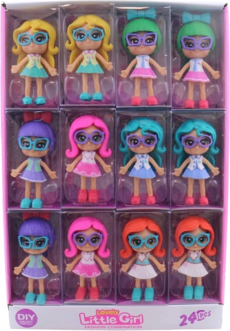 Poupée avec lunettes