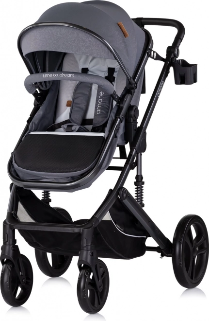 Poussette combinée Amore 2v1 Cloud Grey