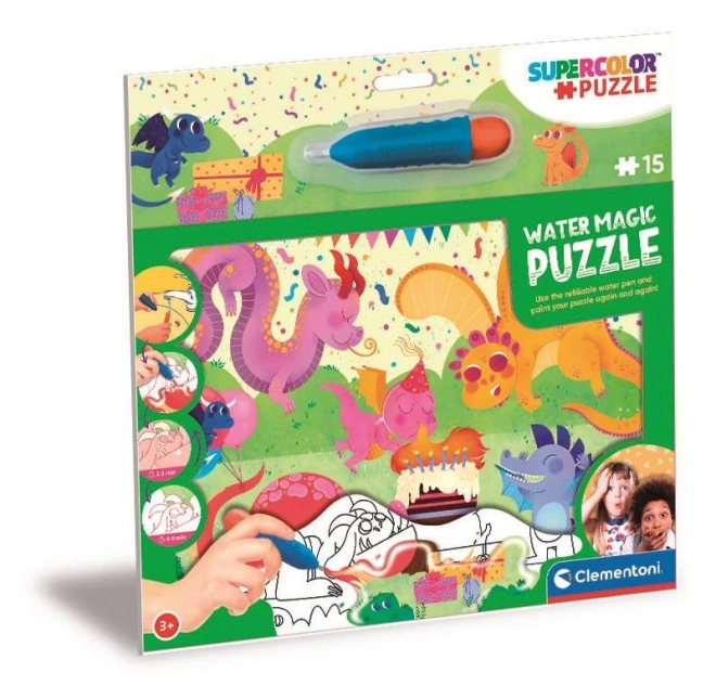 Puzzle magique Water Magic : Dragons 15 pièces