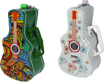 Tirelire en forme de guitare