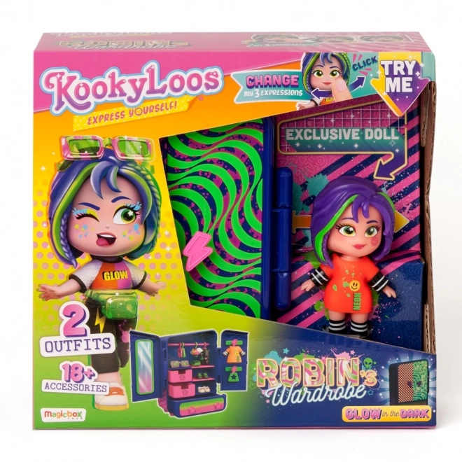 Poupée KookyLoos Robin et Garde-Robe