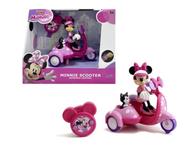 Véhicule RC Minnie Scooter 19 cm