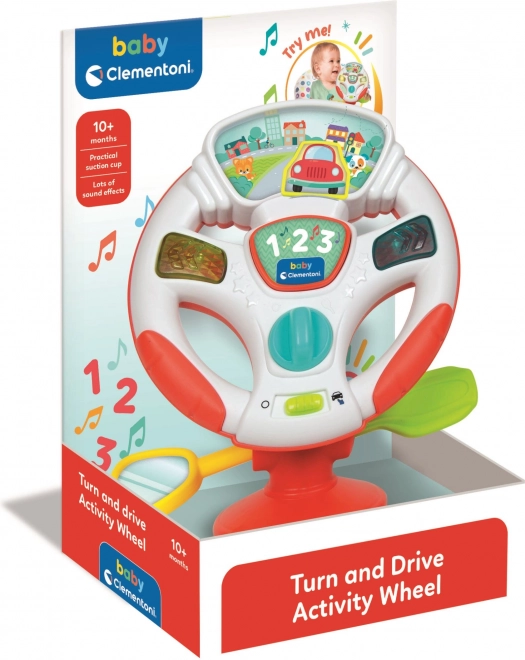 CLEMENTONI BABY Volant Interactif