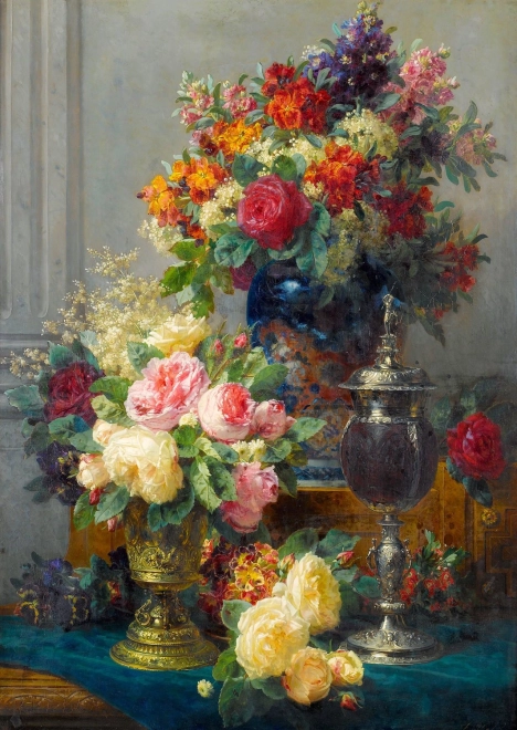 Enjoy Puzzle Fleurs de Printemps avec Calice 1000 Pièces