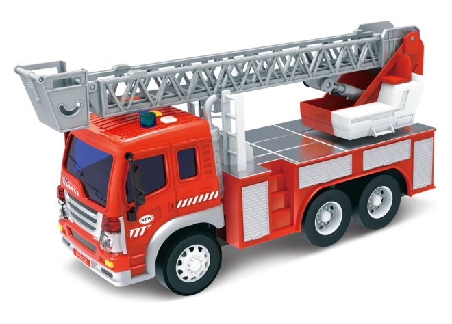 Camion de pompiers avec échelle et effets 28 cm - emballage tchèque