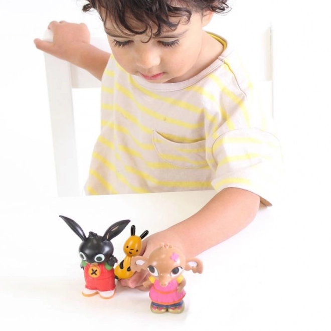 FIGURINES BING AVEC AMIS 3 pcs dans l'emballage - Bing, Flop, Sula