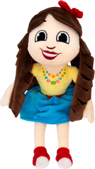 Mascotte en peluche KAROL 34 cm