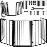 Barrière multifonctionnelle pour enfants pour cheminée