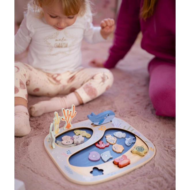 Jouet de pêche Tooky Toy Montessori
