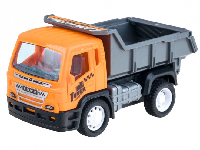 Ensemble de jouets Chantier - Grue, Benne Basculante, Camion Poubelle et Toupie – A