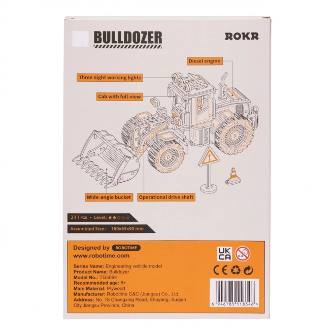 Puzzle 3D en bois RoboTime - Chargeur