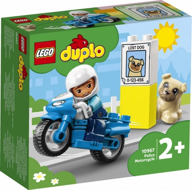 LEGO Duplo 10967 Moto de Police