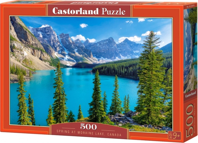 Puzzle 500 pièces Lac Moraine Canada