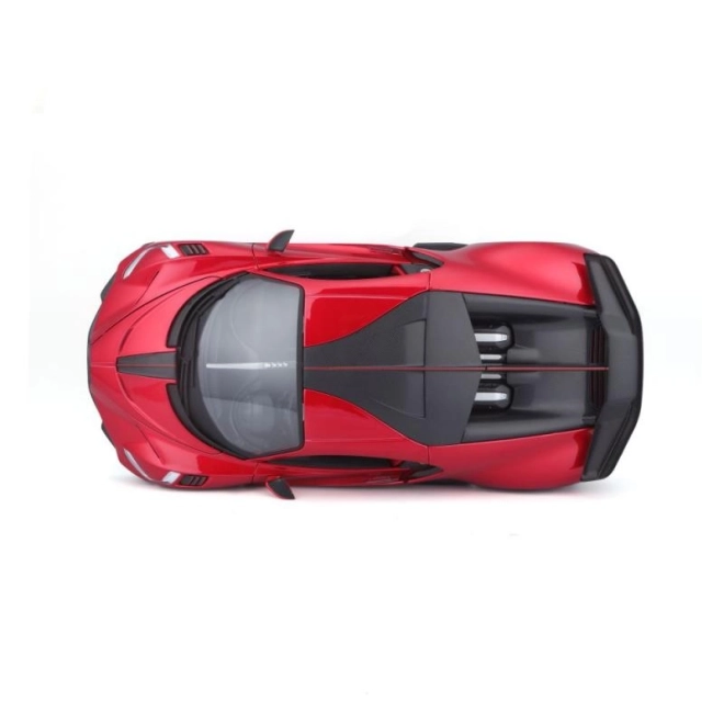 Modèle Bburago Bugatti Divo rouge 1:18