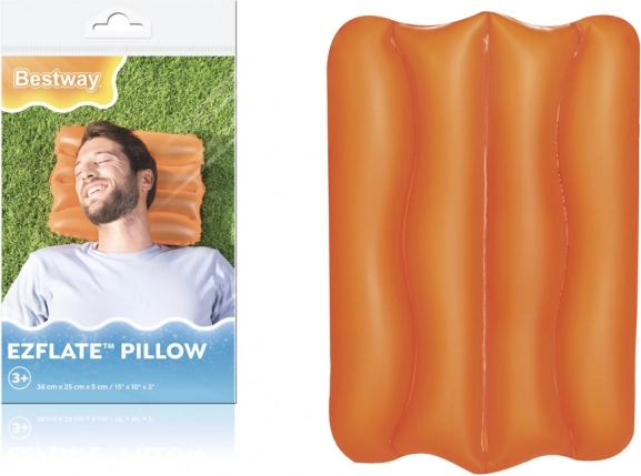 Coussin gonflable Bestway orange 38 x 25 cm