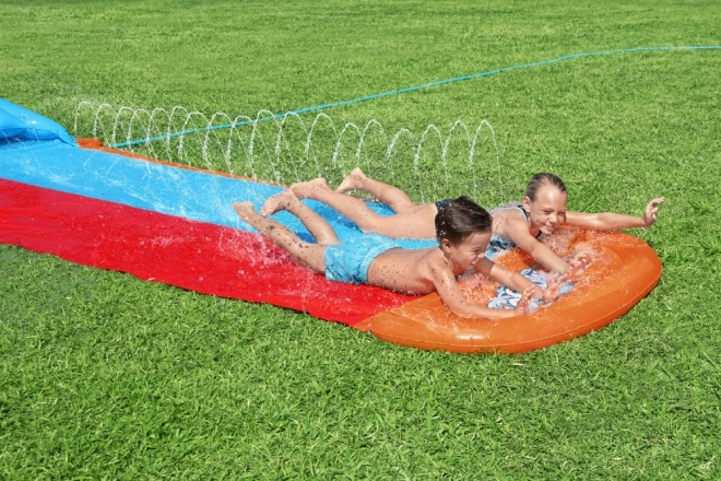 Toboggan aquatique Tsunami Double Slide 4,88m