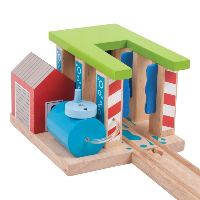 Station de lavage pour trains