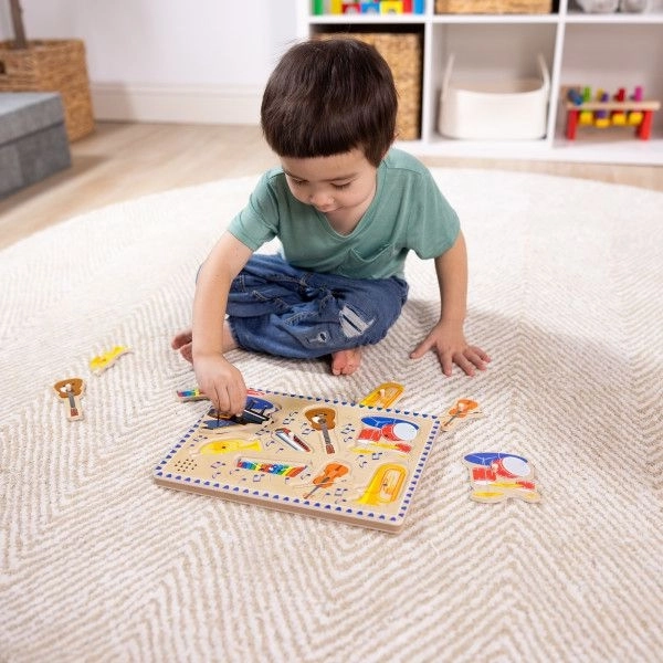 Puzzle sonore - Instruments de musique