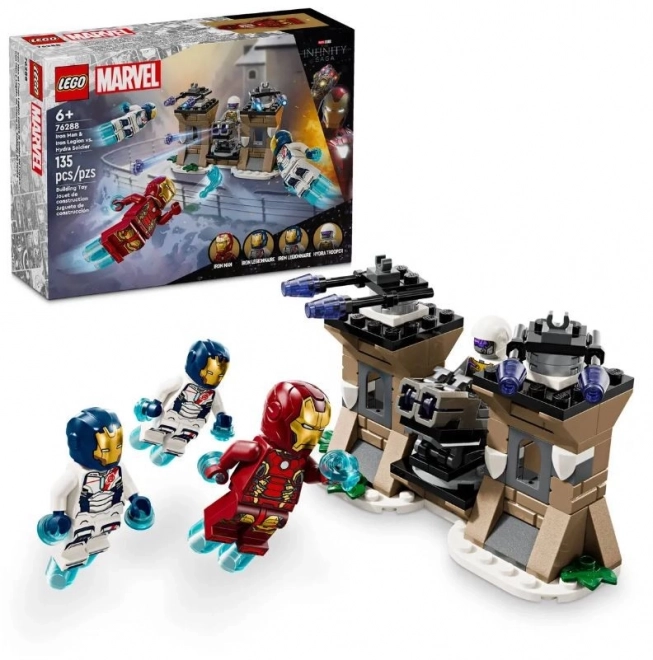 LEGO Marvel Super Heroes 76288 Iron Man et la Légion de Fer contre le soldat de l'Hydra