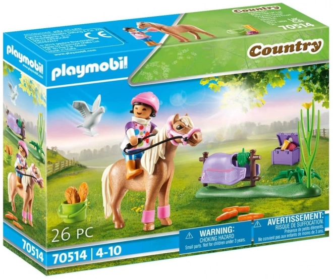 PLAYMOBIL® Country 70514 Poney islandais à collectionner