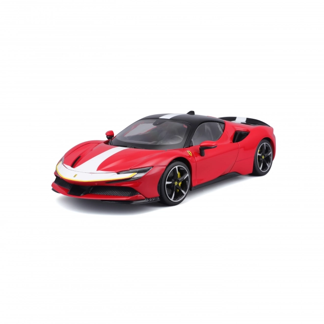 Ferrari SF90 Stradale Assetto Fiorano en couleur rouge