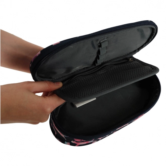 BAMBINO trousse rigide avec rabat chat