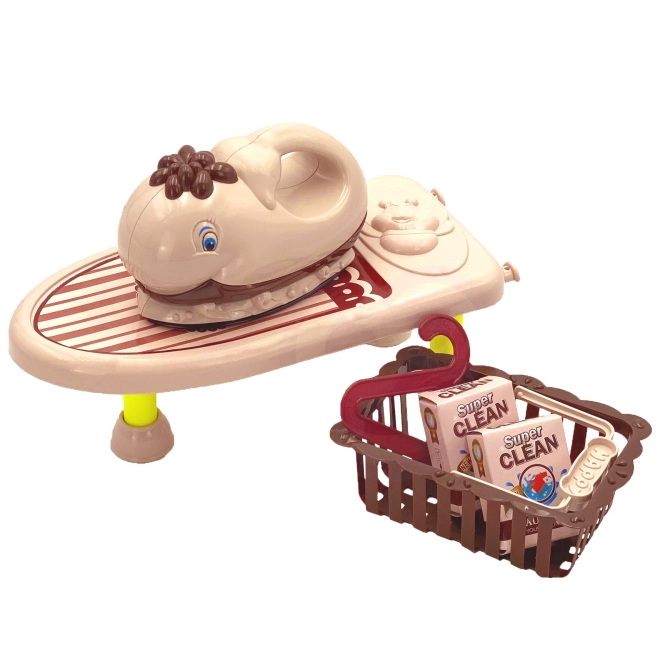 Woopie Ensemble de repassage pour enfants 2en1 avec planche et musique