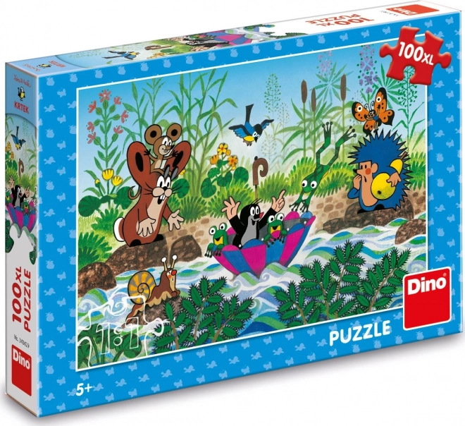 Puzzle de la croisière de Krtek 100 pièces
