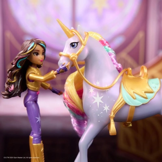 Figurines de l'académie des licornes 11 cm sophia et wildstar