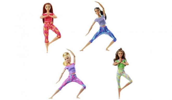 Poupée Barbie en mouvement - 1 pièce