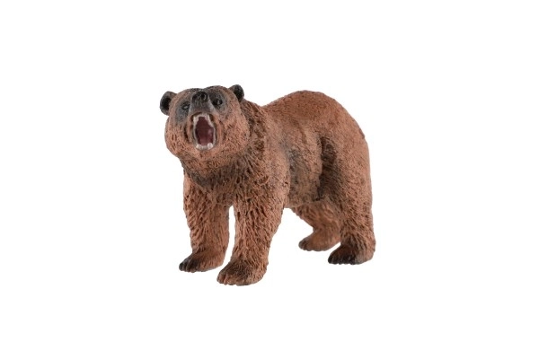 Ours brun en plastique zooté 12cm en sachet