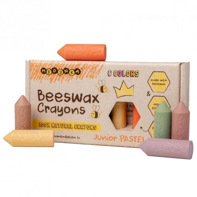 Crayons de cire naturels Junior Pastelka 6 pcs
