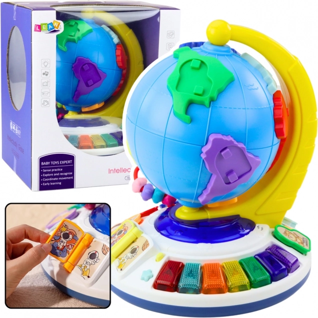 Globe éducatif interactif pour enfants