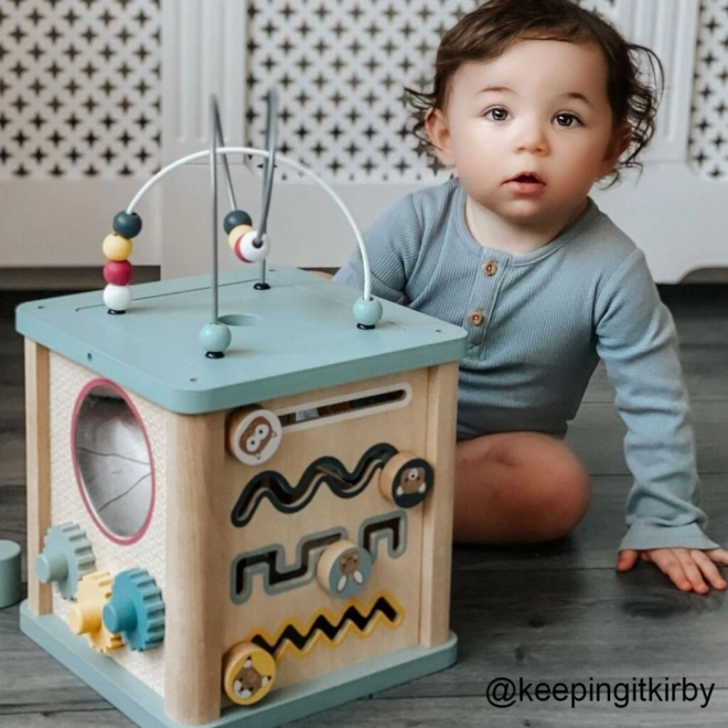 Bigjigs Bébé Cube d'activités motorisées