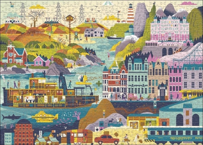 Puzzle Films de Wes Anderson par HEYE 1000 pièces