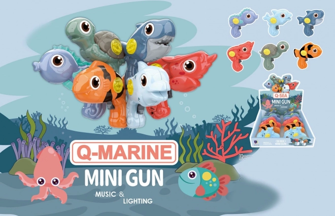 Petit animal avec effets lumineux et sonores - mer