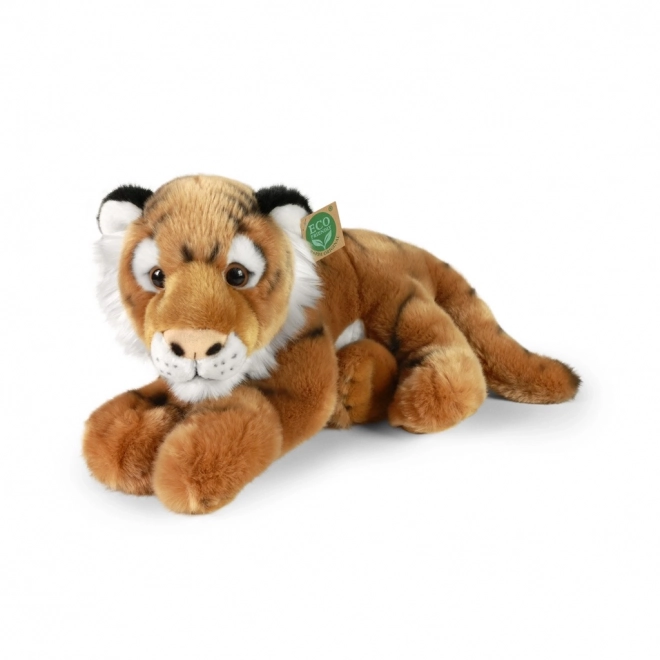 Tigre en peluche couché 36 cm ECO-FRIENDLY