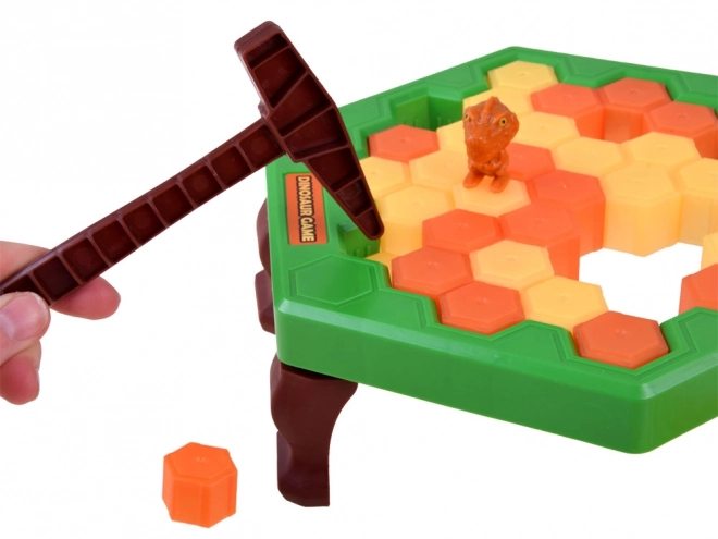 Sauvez le dinosaure - jeu en nid d'abeille