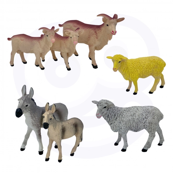 Woopie ensemble de jouets Ferme avec valisette 57 pièces