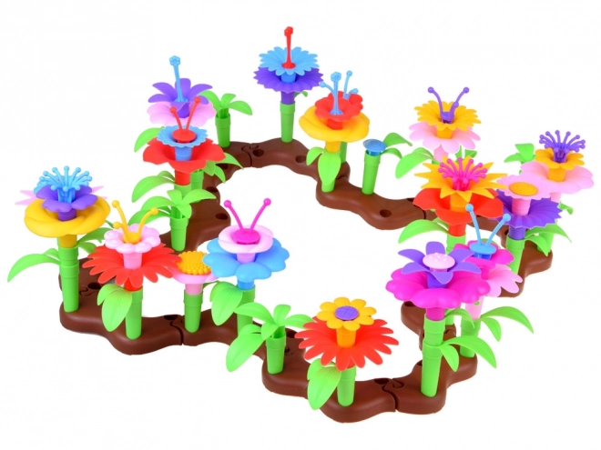 Jeux de construction de fleurs créatives